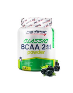 Classic Powder 2 1 1 BCAA 200 г ежевика Be first