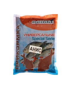 Прикормка Готовая с мелассой Анис 1 кг Подсекайка