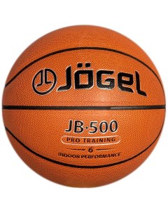 Баскетбольный мяч JB 500 6 brown black Jogel