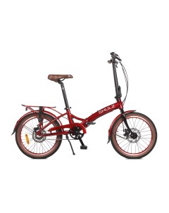 Складной велосипед Goa Disk красный Shulz