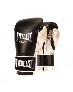 Боксерские перчатки Powerlock золотистый черный 12 унций Everlast