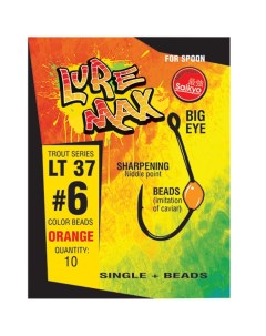 Крючки Trout LT37 4 Orange 10шт Luremax