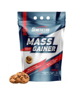 Гейнер Mass Gainer 1000 г cookie Geneticlab nutrition