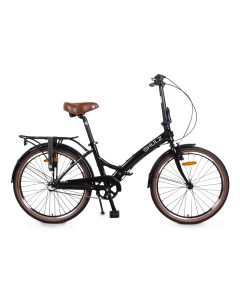 Складной велосипед Krabi Coaster чёрный Shulz