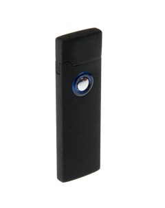 Зажигалка электронная спираль USB 6 х 3 х 13 см черная Nobrand