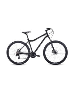 Велосипед Sporting 2022 21 черный тмн серый Forward