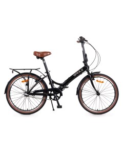 Складной велосипед Krabi V brake чёрный Shulz