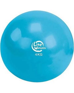 Медбол 4кг 1704LW голубой Lite weights