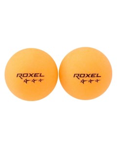 Мячи для настольного тенниса Prime 3 оранжевый 6 шт Roxel