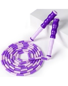 Скакалка бисерная детская J T 256 фиолетовый Joinfit