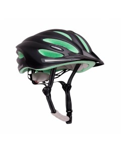 Велосипедный шлем 84154 черно зеленый S Hudora