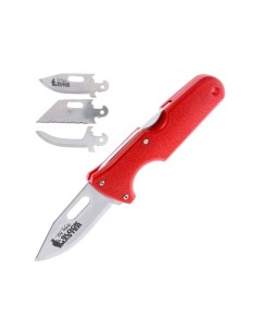 Нож Click N Cut Slock Master Skinner 3 клинка 420J2 ABS Cold steel