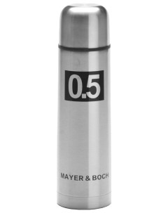 Термос 27611 0 5 л серебристый черный Mayer&boch