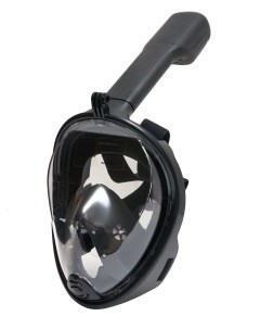 Маска для плавания Swimming mask маски плавательные черный L XL Nobrand