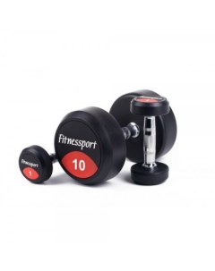 Гантельный ряд FDS 01 от 1 до 10 кг 10 пар Fitnessport