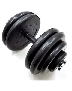 Разборная гантель MB FdbM25 1 x 54 кг черный Mb barbell