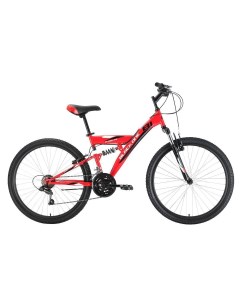 Велосипед Flash FS 26 2022 16 красный черный белый Black one