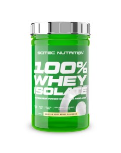 Протеин 100 Whey Isolate 700 г ягоды ваниль Scitec nutrition