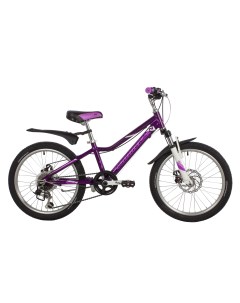 Велосипед Novara 20 6 D 2022 One Size фиолетовый Novatrack