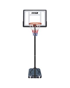 Баскетбольная стойка мобильная B Stand Square высота 160 210 см щит 82х58 см Unix line
