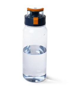 Бутылка для воды 840мл пластиковая 6937 Оранжевый Fissman