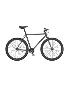 Велосипед Urban 700 2022 18 черный бирюзовый Black one