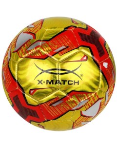 Футбольный мяч 56488 5 gold red X-match