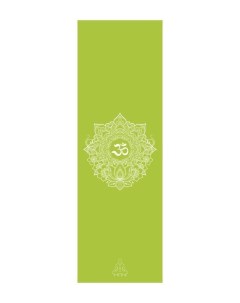 Коврик для йоги фитнеса и пилатеса Dream Om Green Germany 4 5 мм зеленый Bodhi