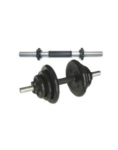 Гриф для штанги гантельный MB BarM30 370В 37 см 30 мм Mb barbell