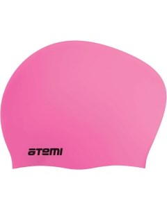 Шапочка для плавания LC 04 розовая Atemi