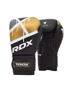 Перчатки боксерские BOXING GLOVE BGR F7 BLACK GOLDEN черный искусственная кожа 10oz Rdx