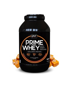 Протеин Prime Whey вкус солёная карамель 2000 гр Qnt