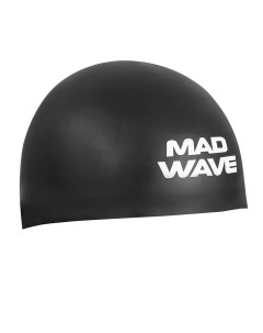 Шапочка для плавания D Cap Fina Approved L black Mad wave