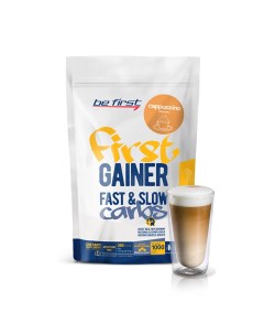 Гейнер Gainer Fast Slow Carbs 1000 г cappuccino Be first