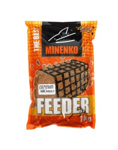 Прикормка Feeder Пряный бисквит меланжевый 1 кг Minenko