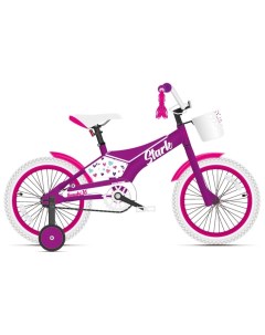 Велосипед 23 Tanuki 16 Girl фиолетовый белый Stark