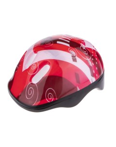 Шлем защитный из пенопласта красный Nobrand