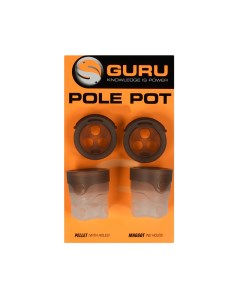 Фидерная кормушка Pole Pot полукруглая 40 г Guru