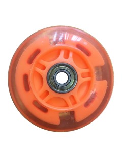 Заднее светящееся колесо для детской самоката 78 80 мм оранжевый Sportsbaby