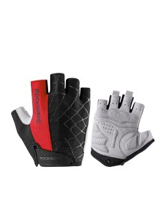 Перчатки велосипедные перчатки спортивные S109 цвет черный красный XL 8 5 Rockbros