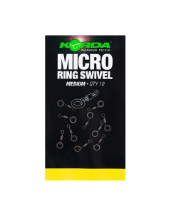 Вертлюг с кольцом Micro Rig Ring Swivel Korda