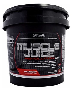 Гейнер Muscle Juice Revolution 5000 г strawberry Ultimate nutrition