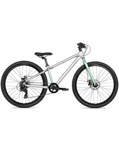 Подростковый велосипед Beasley 26 год 2021 цвет Серебристый Зеленый ростовка 13 Haro