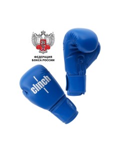 Перчатки боксёрские Olimp синие 12 унций 1 пара Clinch