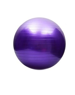 Фитбол гимнастический мяч для занятий спортом фиолетовый 75 см Urm
