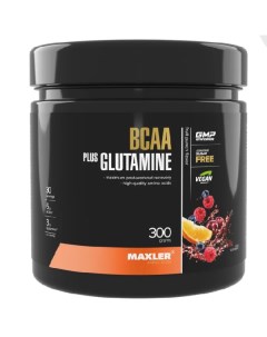 BCAA Glutamine 300 г fruit punch Maxler