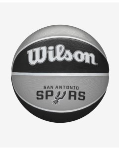 Мяч баскетбольный NBA Team Tribute San Antonio Spurs размер 7 черно серый Wilson