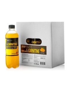 Напиток с l карнитином L Carnitine 6 x 500 мл апельсин Xxi power