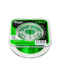 Леска UNO 0 20mm 100m Green Nylon PR U G 020 100 Premier fishing