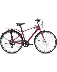 Велосипед iNeed Street 2021 S dark red Momentum